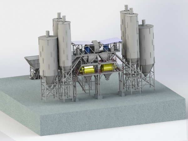 Новый высокопроизводительный бетонный завод "Double Базальт - 300" от "Бетонмаш"