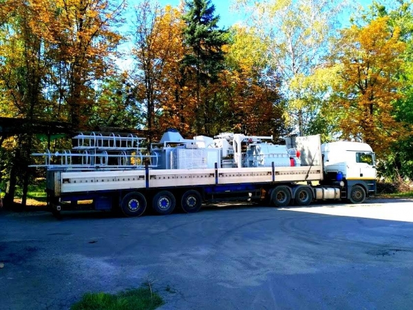 Отгрузка бетонного завода в Полтавскую область Отгрузка бетонного завода в Полтавскую область