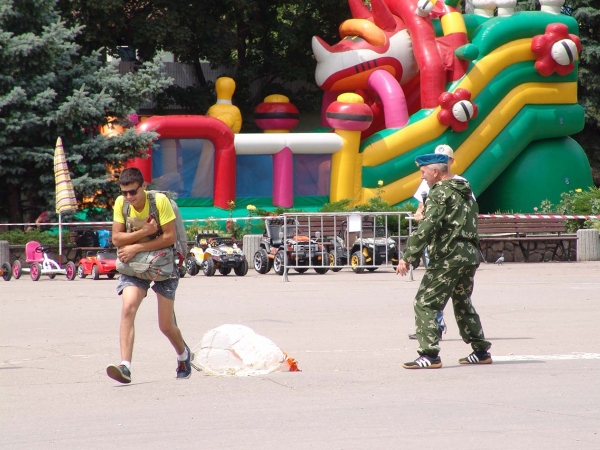 В Славянске прошел "АвиаФест-2018", приуроченный 15-илетию авиационного клуба "Чайка" при поддержке #Бетонмаш